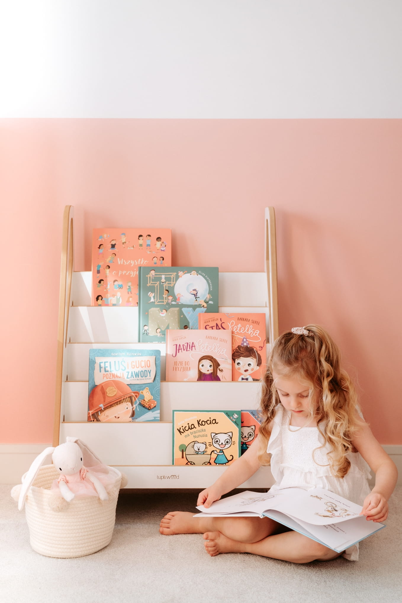 MINI Montessori Bibliothek - Kinder Bücherregal
