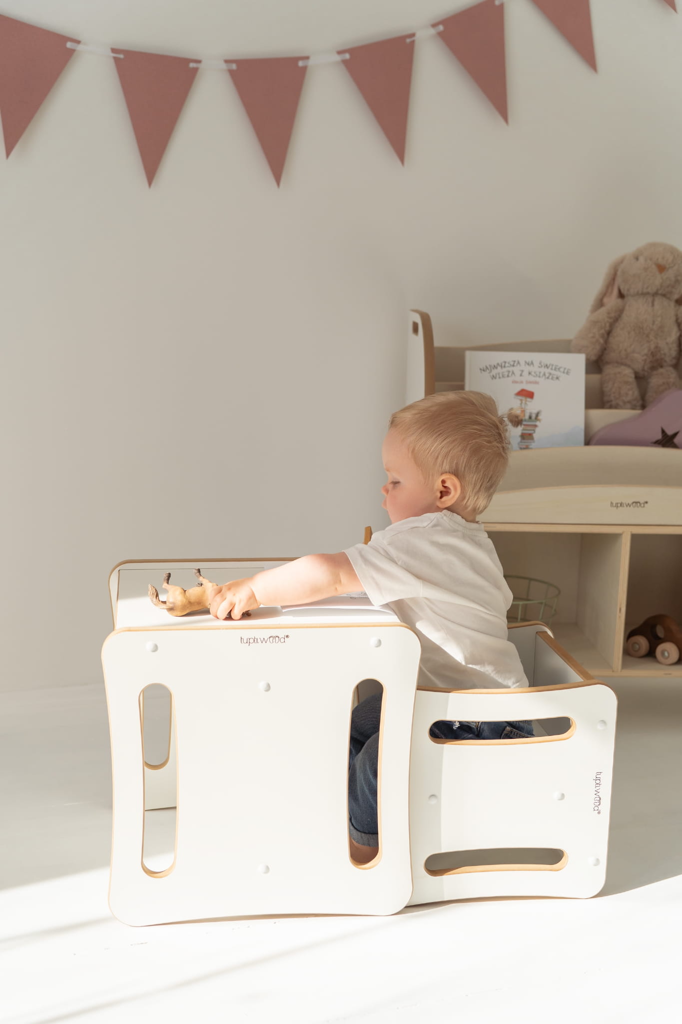 Smally + Biggy - Stuhl / Tisch 2in1 | Set aus Tisch und Stuhl für Kinder